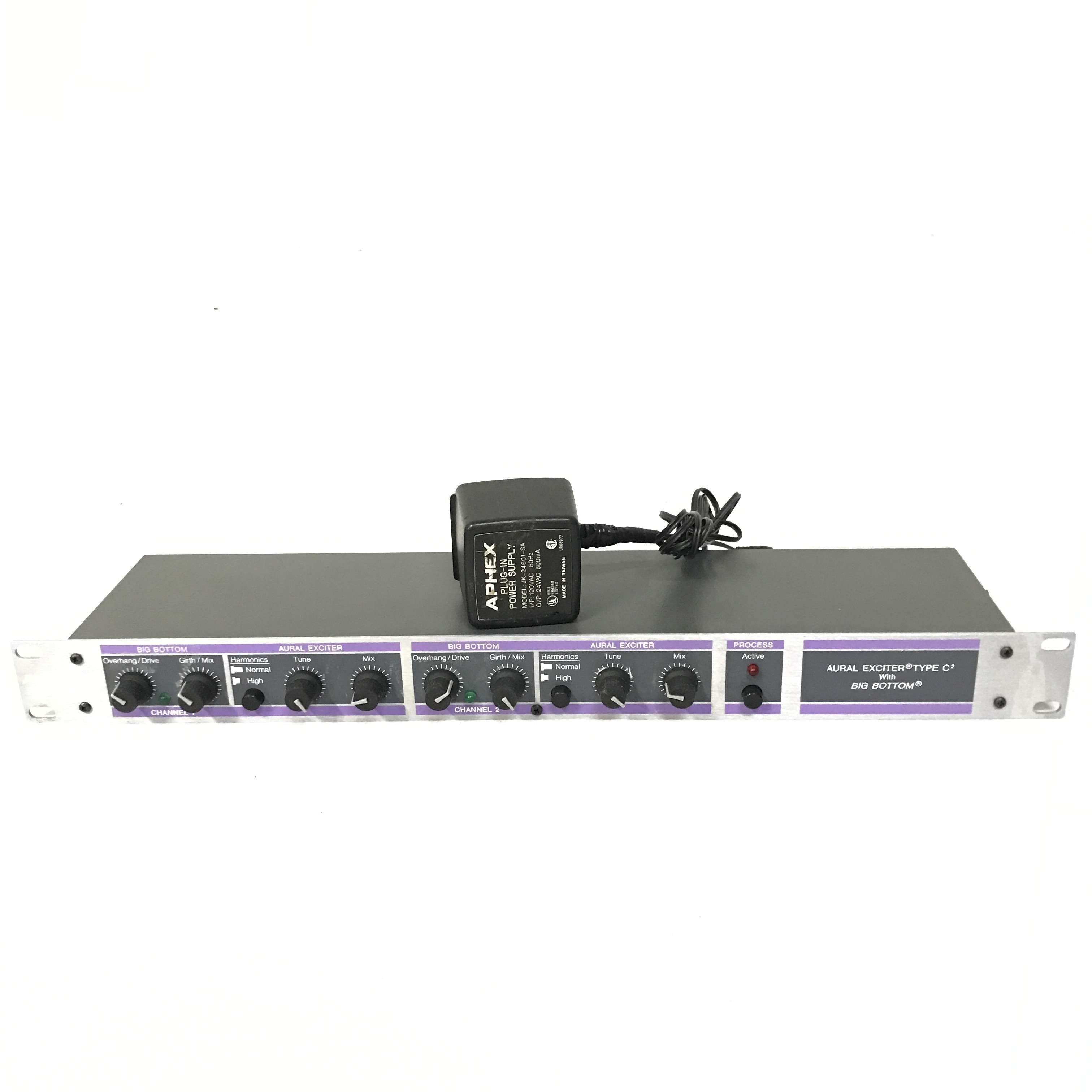 aphex exciter pedal Aphex Aural Exciter Type C2 Model 104 with Big Bottom 1990s