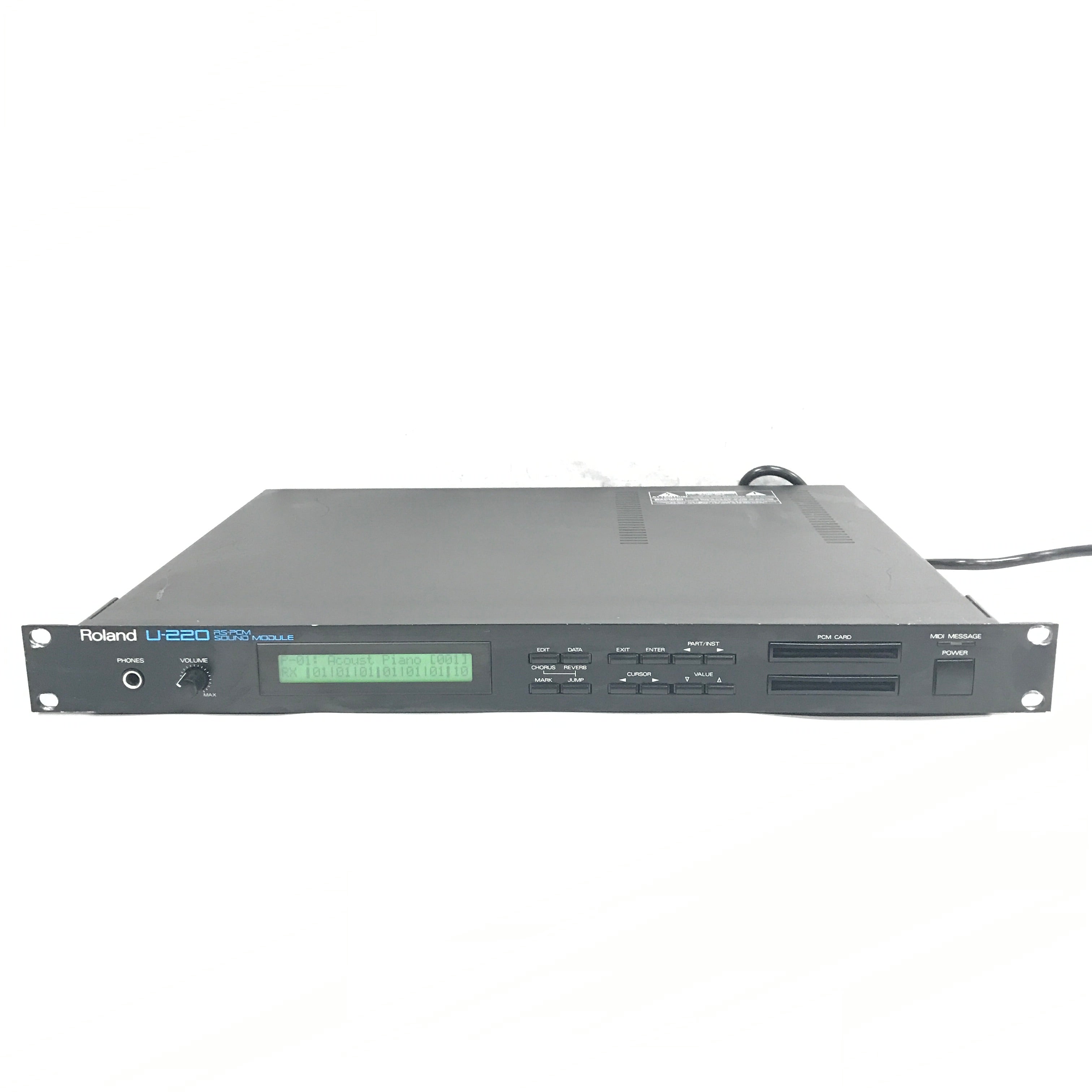 アンプ Roland U-220 RS-PCM Sound Module Roland U-220 RS-PCM Sound Module - USED