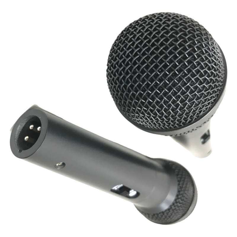 DIS-100 Handheld Dynamic Microphone w/ On-off switch - Pair