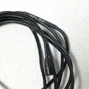 Shure WL50B Omnidirectional Lavalier Condenser Subminiature Microphone with TA4F Connector for use with Shure Wireless Transmitters, Black - DEMO