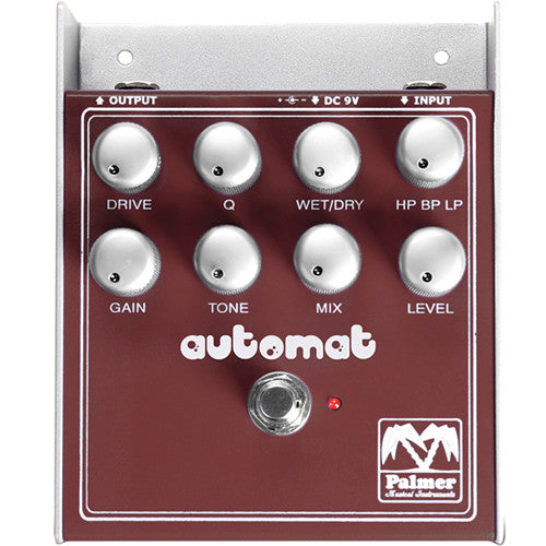 Palmer PEAUTO Auto Wah-Wah and Distortion Effects Pedal for Guitars