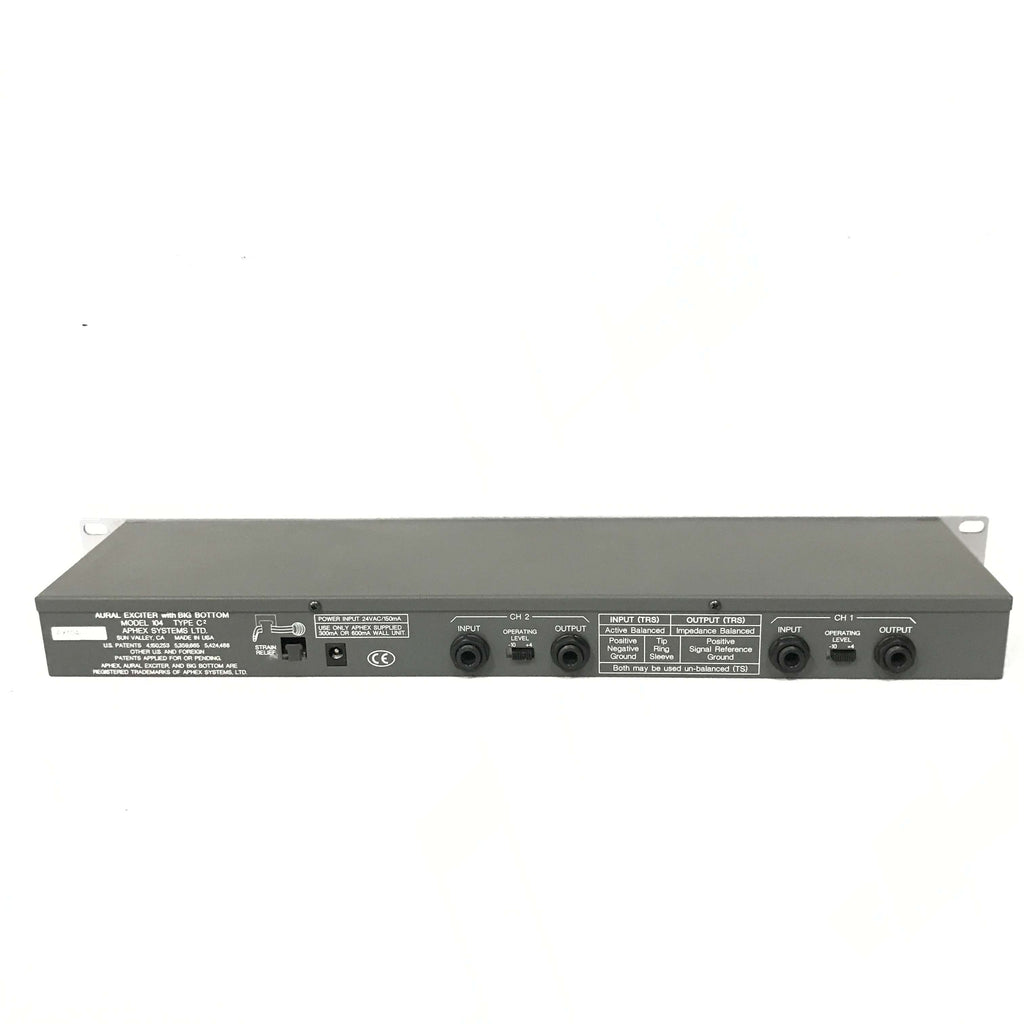 Aphex Aural Exciter Type C2 Model 104 with Big Bottom 1990s - Aluminum
