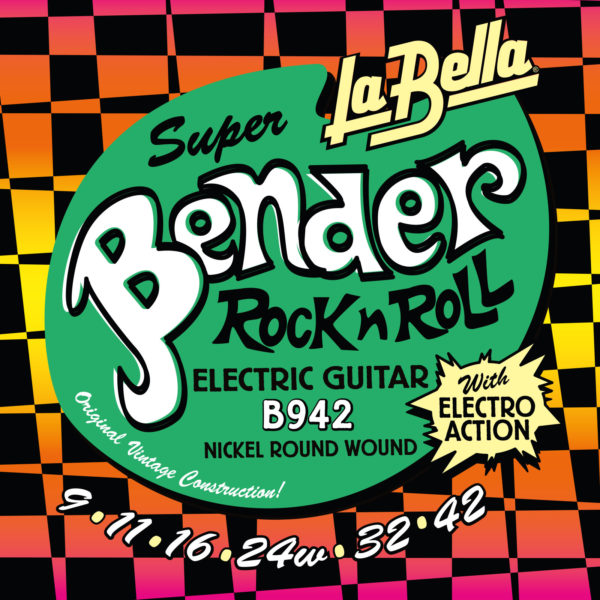 La Bella B942 Super Bender Electric Guitar Strings 9-42