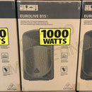 Behringer B15X 1000W 2-Way 15" Powered Loudspeaker with Digital Mixer -  OPEN BOX