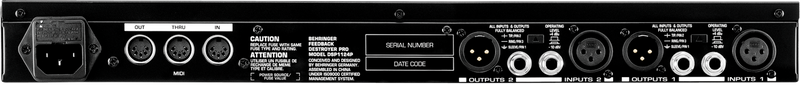 Behringer DSP1124P 24-Bit Dual Engine Digital Feedback Suppressor/Parametric EQ - DEMO