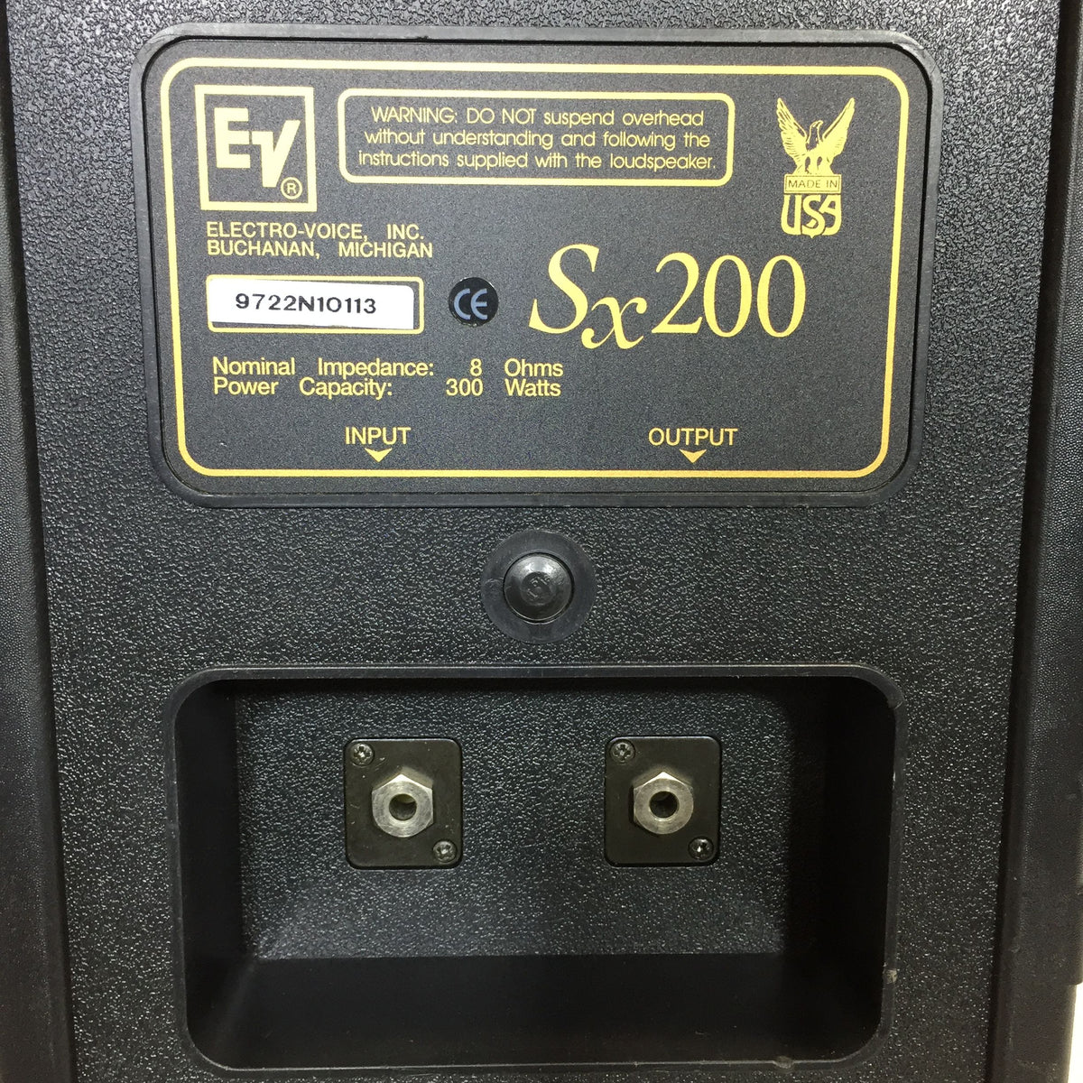 Electro-Voice SX200 Two-Way Passive Speaker 1200W, 12