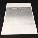 Yamaha RX-500U Natural Sound Stereo Receiver