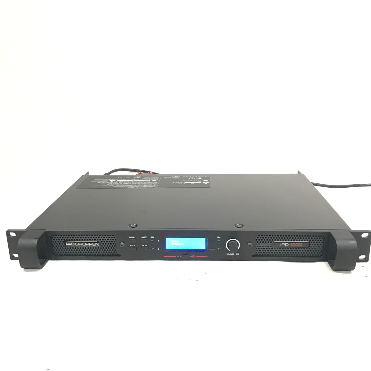 Lab Gruppen IPD1200 Compact 1200 Watt 2 Channel DSP Controlled Power A