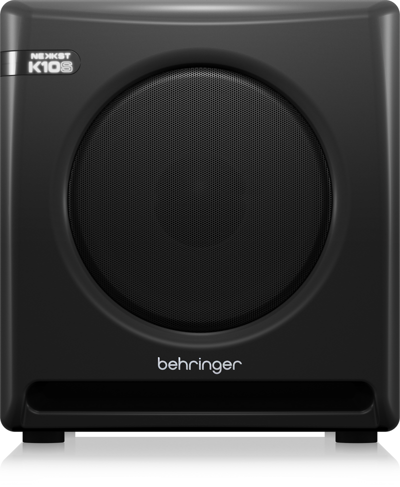 Behringer Behringer Nekkst K10S 300W Powered Studio Subwoofer Audiophile 10" with High-Excursion Woofer - OPEN BOX