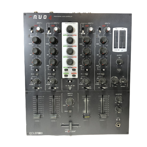 Ecler NUO 4.0 Professional 4-Channel DJ Mixer #2357 - USED Ecler NUO 4.0 Professional 4-Channel DJ Mixer #2357 - USED