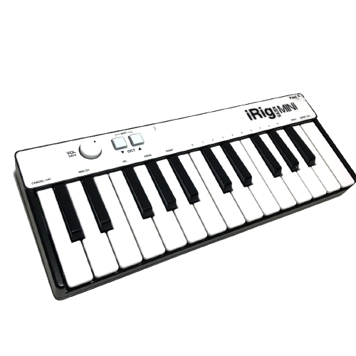 IK Multimedia iRig Keys Mini 25-Mini-Key USB MIDI Keyboard Controller