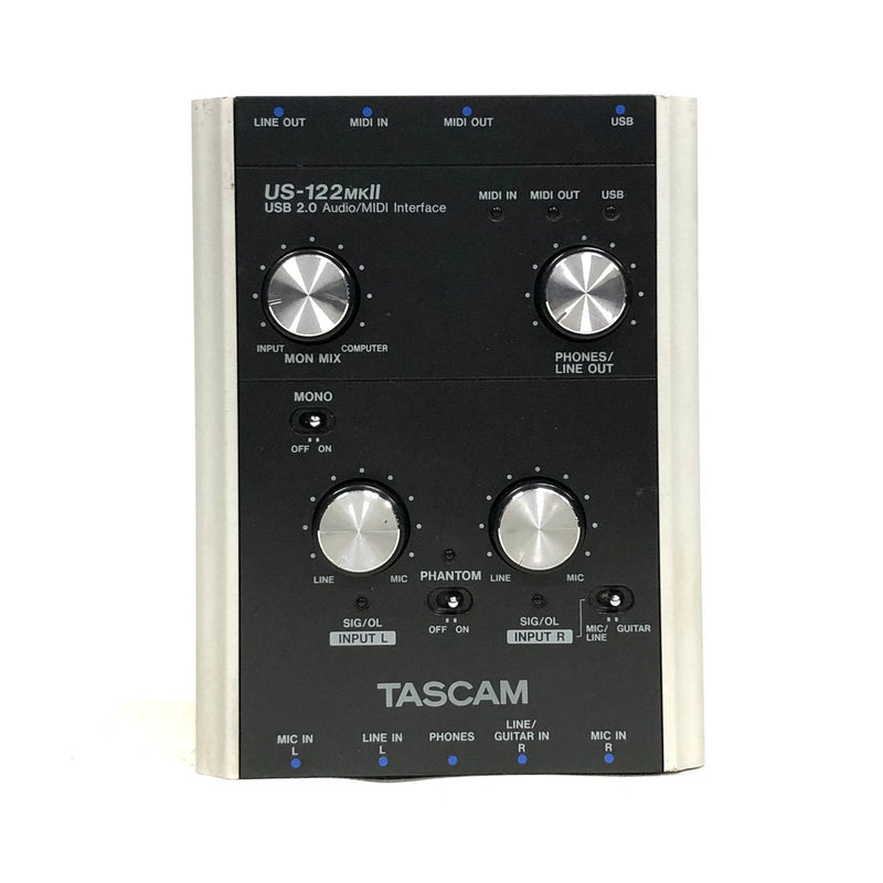 Tascam US122MKII USB Audio/Midi Interface