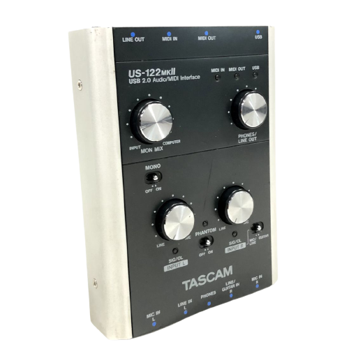 Tascam US122MKII USB Audio/Midi Interface