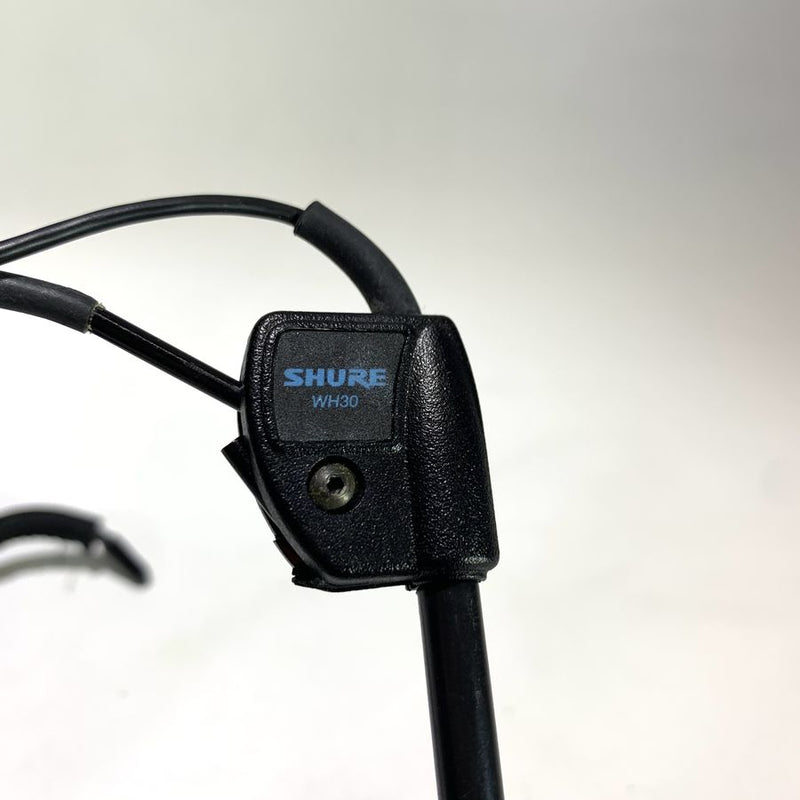 Shure WH30 Cardioid Headworn Condenser Microphone w/ TA4 Connector