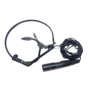 AKG C410 Headset Type Miniature Condenser Microphone w/ Phantom Power Module Adapter