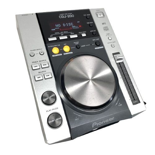 Pioneer CDJ-200 MP3対応 MP3対応のDJ向けCDプレーヤー「CDJ Pioneer CDJ-200 MP3対応 MP3対応のDJ向けCDプレーヤー「CDJ