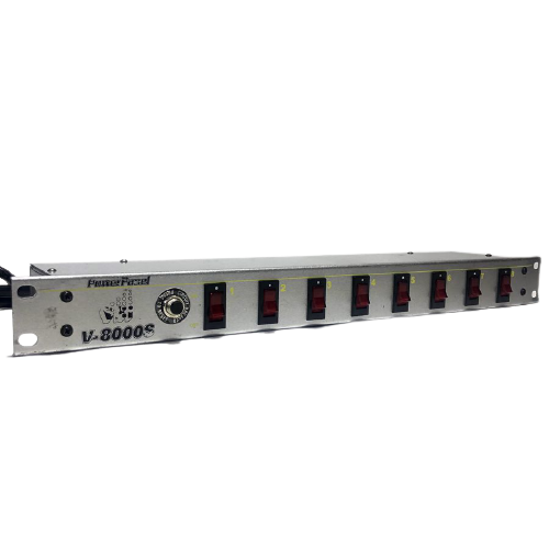 VEI V-8000S Independent 8-Channel Power Control Panel #2296 - USED