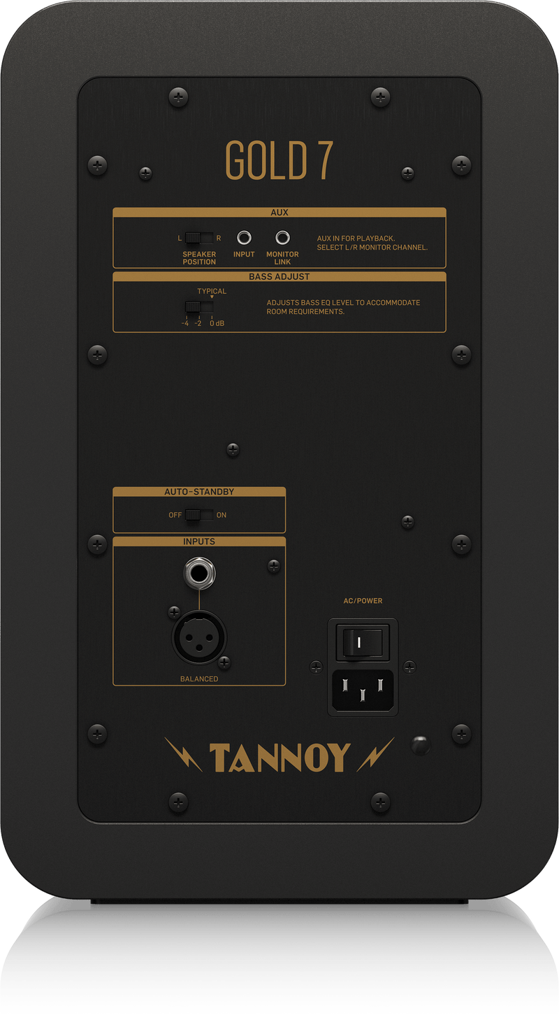 Tannoy GOLD 7 6.5-inch Powered Studio Monitor(sold in PAIR) - DEMO