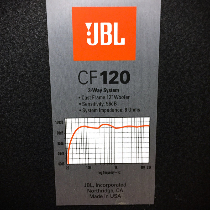 JBL CF120 Floorstanding Speakers(Pair) - USED