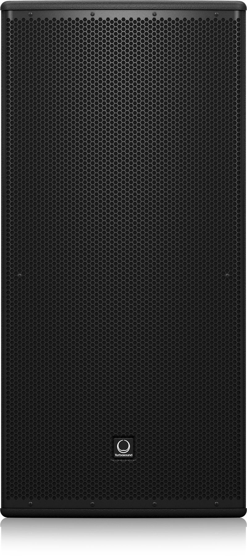 Turbosound TCS122/64-AN Arrayable 2500 Watt 2 Way 12" Loudspeaker with Dendritic Waveguide, Klark Teknik DSP Technology and ULTRANET Networking - DEMO