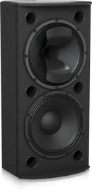 Tannoy VX12.2Q-BK 12" PowerDual Full Range Loudspeaker with Low-Frequency Driver and Q-Centric Waveguide for Portable and Installation Applications(Black)- NEW