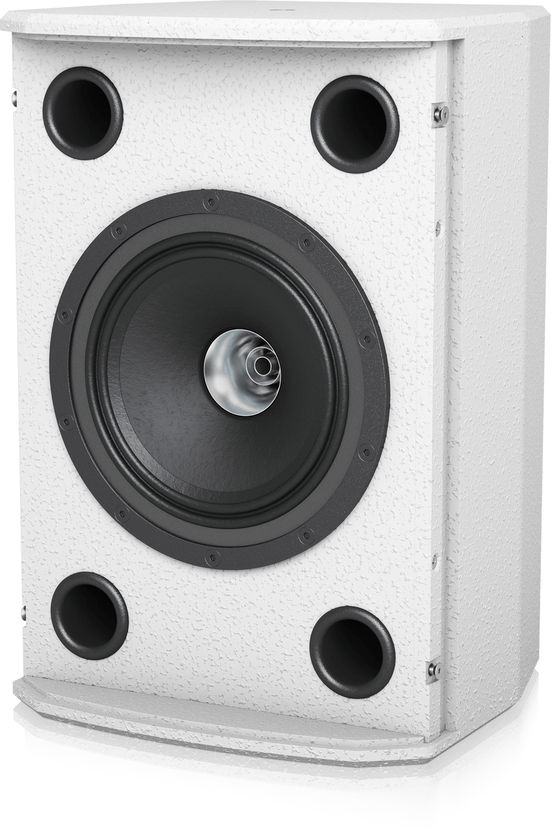 Tannoy VXP6-WH 1,600 Watt 6" Dual Concentric Powered Sound Reinforcement Loudspeaker with Integrated LAB GRUPPEN IDEEA Class-D Amplification(White)