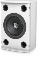 Tannoy VXP6-WH-UK 1,600 Watt 6" Dual Concentric Powered Sound Reinforcement Loudspeaker w/Integrated LAB GRUPPEN IDEEA Class-D Amplification United Kingdom Voltage(White)
