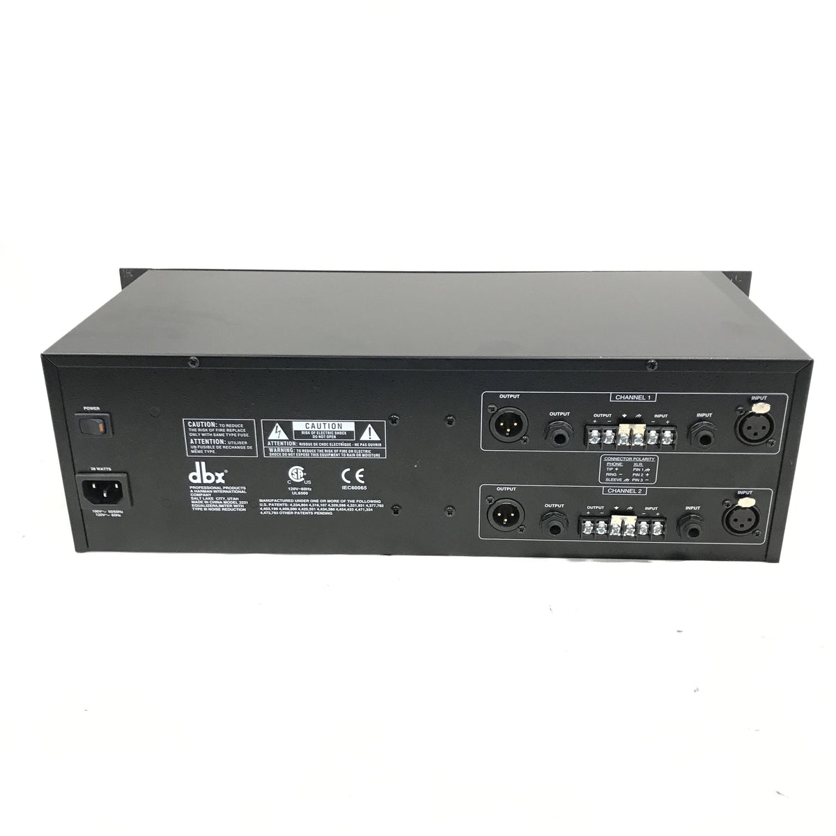 DBX 2231 - Dual Channel 31-Band Graphic Equalizer/Limiter with Type II