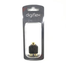 Adaptateur audio en ligne Digiflex HAA-KR102 - Prise jack 3,5 mm TRS femelle vers 2 prises RCA femelles