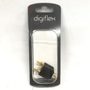 Adaptateur audio en ligne Digiflex HAA-RK103 - Prise jack 3,5 mm TRS femelle vers 2 prises RCA mâle