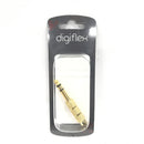 Adaptateur audio en ligne métallique Digiflex HAA-SJ201 - Jack TRS mâle 6,35 mm vers Jack TS femelle 6,35 mm
