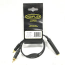 Digiflex 1ft. HY-1J-2RB-1 Adapter Cable with 1/4" Female Mono Jack / Dual 2x RCA - NEW
