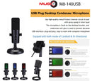 Music8 M8-140USB Studio Desktop Condenser Microphone