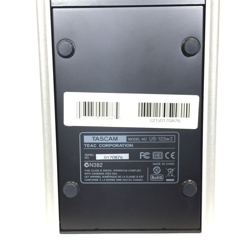 Tascam US122MKII USB Audio/Midi Interface