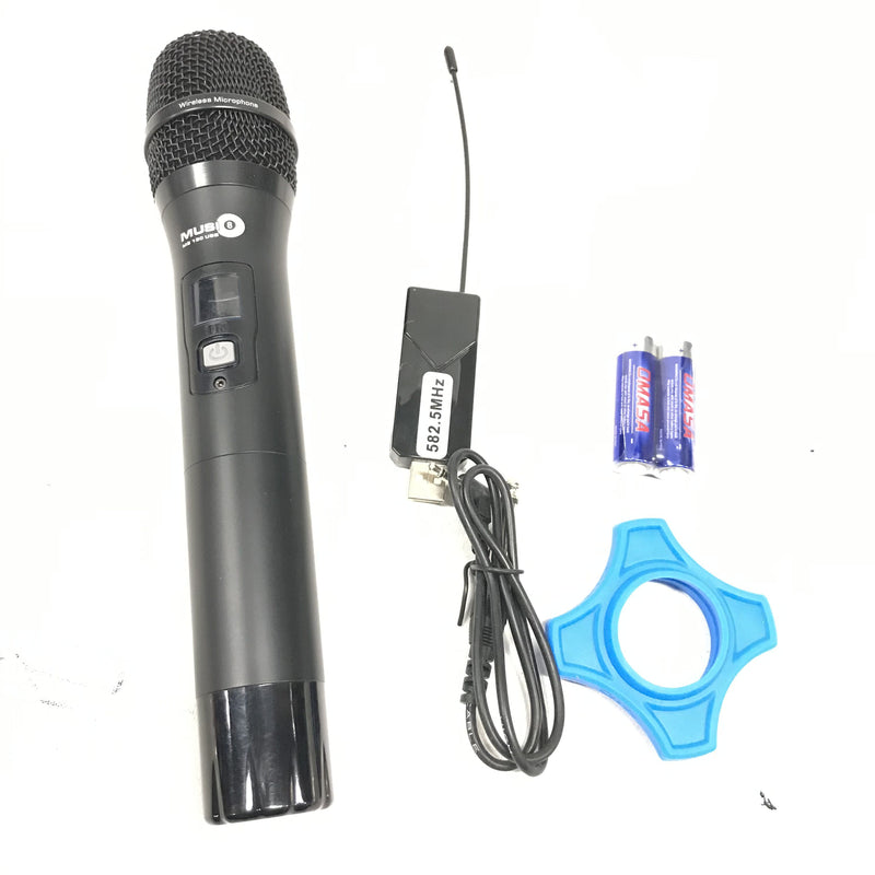 Music8 M8-150 USB Professional Wireless System w/ USB Receiver and Handheld Transmitter Microphone
