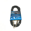 C.B.I Performance Series GA1B Mono 1/4" Jack to 1/4" Jack High Quality Instrument Cable 15FT - NEW