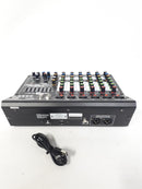Music8 M8-MX-6 USB 8-Channel Mixing Console / Interface Mixer w/ EQ, DSP, Built-in 48V Phantom Power, MP3 Player, 5V USB Powered for Home Studio Recording DJ Network Live Broadcast or Karaoke - NEW