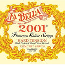 La Bella 2001 Flamenco Guitar Strings - Hard Tension